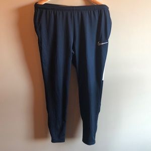 Mens large Nike sweats Navy blue